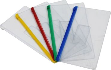 Gleitverschlusstaschen-DIN lang-farblich sortiert